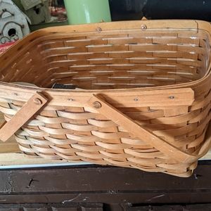 Largest Longaberger Market Basket 13"L x 8"  D x 9" W